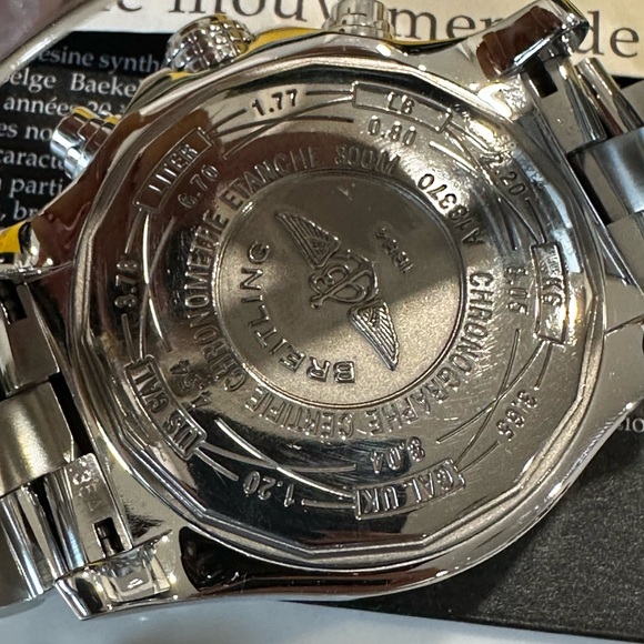 Breitling Super Avenger Diamond Watch - Picture 12 of 14